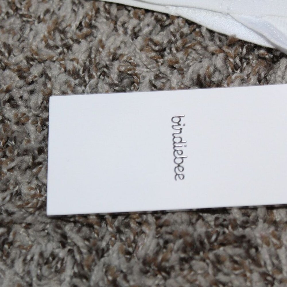 ✨2/$20 NWT Birdiebee Bee Strong Thong Panties White Underwear XS Small H13363 - Picture 7 of 12